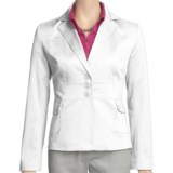 Atelier Luxe Cotton Sateen Jacket (For Women)