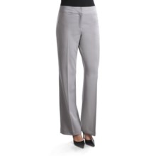 Atelier Luxe Debbie Twill Pants - Bootcut Leg (For Women) in Grey - Closeouts