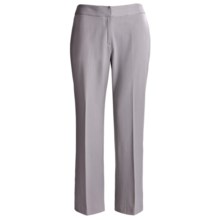 Atelier Luxe Dress Pants - Plus Size (For Women) in Railroad/Light Grey - Closeouts
