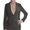 Atelier Luxe Mini-Boucle Peplum Jacket (For Women) in Black