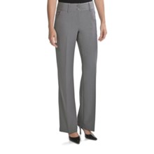 Atelier Luxe Modern Fit Dress Pants - Shadow Stripe (For Women) in Grey - Closeouts