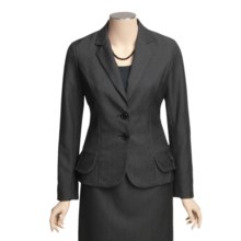 Atelier Luxe Princess Cut Jacket (For Women) in Perer/Salt - Closeouts