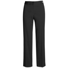 Atelier Slim Leg Pant - Silver-Tone Buckle (For Women) in Black - Closeouts