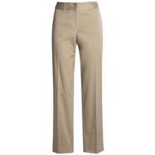 Atelier Slim Leg Pant - Silver-Tone Buckle (For Women) in Khaki - Closeouts