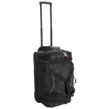 Athalon Wheeled Equipment Duffel Bag -22” in Black - Closeouts