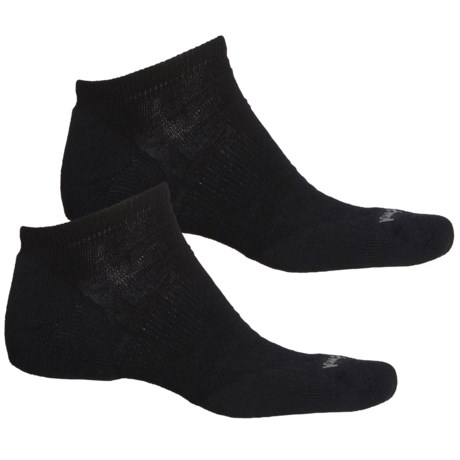 SmartWool Athletic Light Sport Socks - Merino Wool, Below the Ankle (For Men and Women) - BLACK (XL )