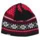 Auclair 8-Point Snowflake Beanie Hat - Fleece-Lined (For Men and Women)
