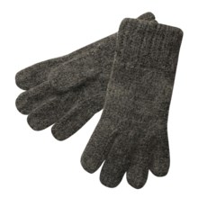 Auclair Alpaca Ragg Wool Gloves  (For Men) in Charcoal Heather - Closeouts