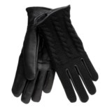 Auclair Cable-Knit Gloves - Leather, Lined (For Women)