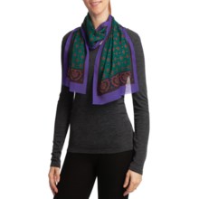 Auclair Challis Oblong Scarf (For Women) in Purple - Closeouts