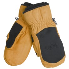 Auclair Cow Mountain Mittens - Waterproof, Thinsulate (For Men) in Black/Gold - Closeouts