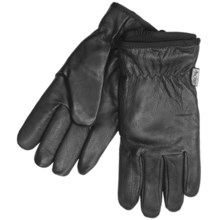 Auclair Cowhide Leather Gloves (For Men) in Black - Closeouts