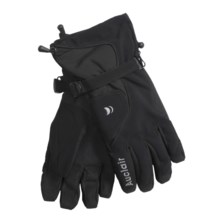 Auclair Flap and Stash Gloves - Insulated (For Men) in Black/Black - Closeouts