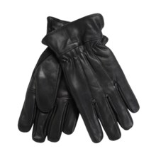 Auclair Goatskin Gloves - Thinsulate®, Palm Patch (For Men) in Black - Closeouts