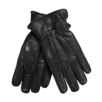 Auclair Goatskin Gloves - Thinsulate®, Palm Patch (For Men) in Black