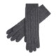 Auclair Merino Wool Gloves - Long, Cable Knit (For Women)