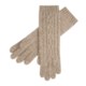 Auclair Merino Wool Gloves - Long, Cable Knit (For Women)