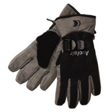 Auclair Mountain Worker Sheepskin Gloves - Insulated (For Men) in Black/Grey - Closeouts