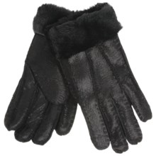 Auclair Shearling Gloves (For Women) in Black - Closeouts