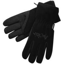 Auclair Wind Block Fleece Gloves (For Men) in Black - Closeouts