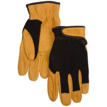Auclair Work Gloves (For Men) in Black/Gold - Closeouts
