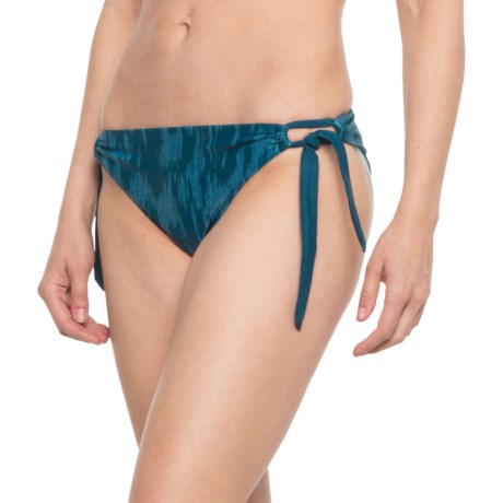 prAna Audrey Bikini Bottoms - UPF 50+ (For Women) - DEEP VERDE IKAT (XL )
