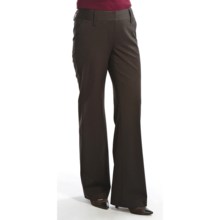 Audrey TalboAudrey Talbott Hank Pinstripe Pants - Stretch Wool (For Women) in Port - Closeouts
