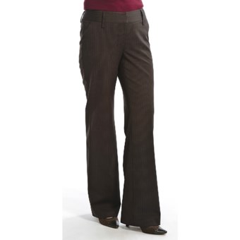 Audrey TalboAudrey Talbott Hank Pinstripe Pants - Stretch Wool (For Women) in Port