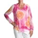 Audrey Talbott Abby Tie-Dye Tunic Shirt - Silk, Long Sleeve (For Women)