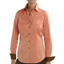 Audrey Talbott Aly Classic Shirt - Stretch Cotton, Long Sleeve (For Women) in Vintage - Closeouts