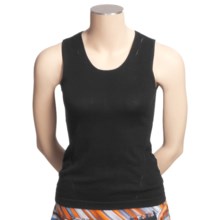 Audrey Talbott Caroline Tank Top - Cotton (For Women) in Black - Closeouts