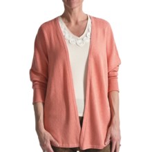 Audrey Talbott Diagonal Cardigan Sweater - 3/4 Sleeve (For Women) in Vintage - Closeouts