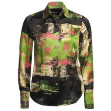 Audrey Talbott Getaway Print Lana Shirt - Silk, Long Sleeve (For Women) in Multi - Closeouts