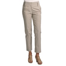 Audrey Talbott Hapri Ankle Pants - Striped Cotton (For Women) in Chino - Closeouts
