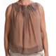 Audrey Talbott Henna Crepe Shell - Sleeveless (For Women)