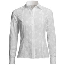 Audrey Talbott Judith Shirt - Embroidered, Long Sleeve (For Women) in White - Closeouts