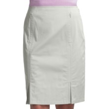 Audrey Talbott Rielle Pencil Skirt - Stretch Cotton (For Women) in White Lava - Closeouts