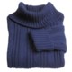 August Silk Cable Turtleneck Sweater - Elbow Sleeve (For Women)