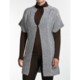August Silk Chunkie Flyaway Tunic Cardigan Sweater - Short Sleeve (For Women)