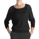 August Silk Cotton-Modal Boat Neck Sweater - Mesh Shoulders (For Women)