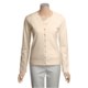 August Silk Heathered Twin Cardigan Sweater (For Women)