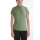 August Silk Stretch Scrunch Mock Turtleneck - Short Sleeve (For Women)