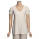 August Silk Swing Shirt - Crochet, Short Sleeve (For Women)