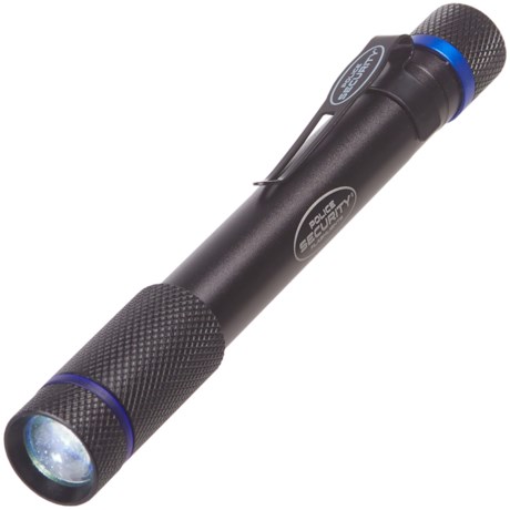 POLICE SECURITY Aura LED Flashlight - 160 Lumens - BLACK ( )