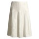 Aura Linen Skirt with Metallic Detail (For Women)