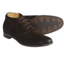 Auri Enzo Suede Boots - Lace-Ups (For Men) in Burnished Brown - Closeouts