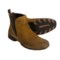 Auri Gigolo Chelsea Boots - Suede (For Men) in Tan Burnished