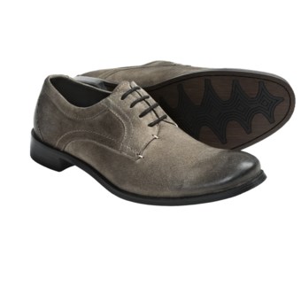 Auri Lars Shoes - Oxfords (For Men) in Taupe Burnished Suede