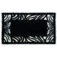 Auskin Zebra  Designer Sheepskin Rug - Rectangular, 5x8’