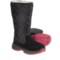 Aussie Dogs Sleeper Suede Shearling-Lined Boots (For Women) in Black